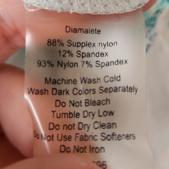 Title Nine Floral Green Diamalete Steadfast Athletic A-Line Dress Size XL - Picture 5 of 8